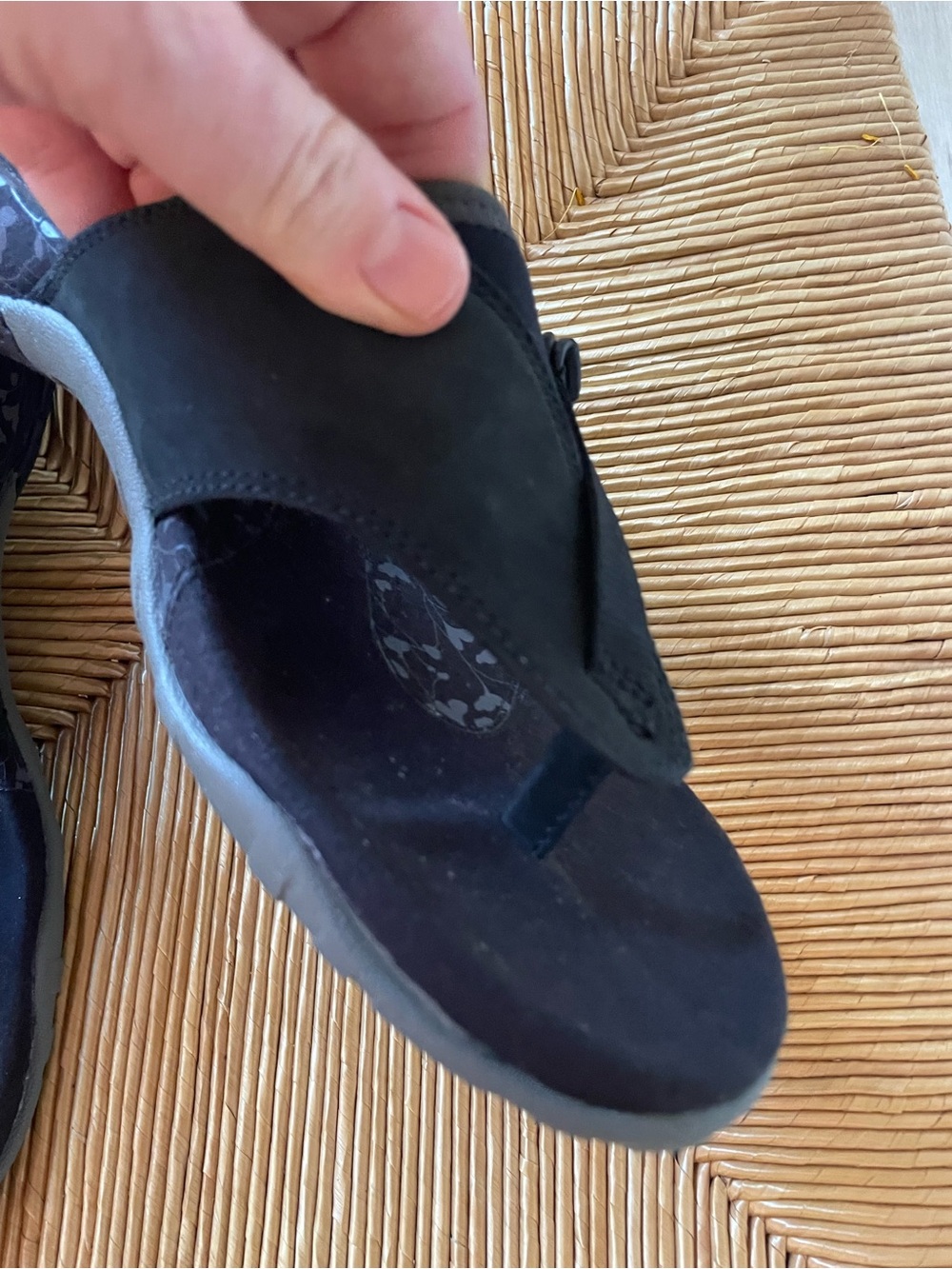 Merrell Terran Post II Thong Sandals Senise Black Gray Womens 8 UK 6 EU 39 - Picture 10 of 15
